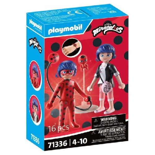 Univers Miniature - Habitation Miniature - Garage Miniature PLAYMOBIL 71336 Miraculous : Marinette  & Ladybug