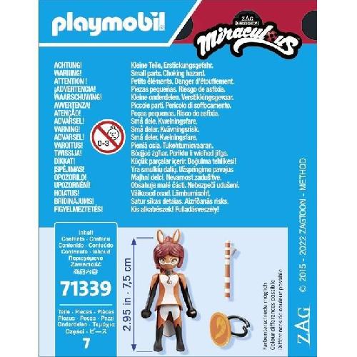 Univers Miniature - Habitation Miniature - Garage Miniature PLAYMOBIL 71339 Miraculous : Rena Rouge