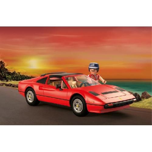 Univers Miniature - Habitation Miniature - Garage Miniature PLAYMOBIL 71343 Magnum Ferrari 308GT. Classic cars. Adulte. Voiture de collection. 48 pieces