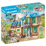 Univers Miniature - Habitation Miniature - Garage Miniature PLAYMOBIL 71351 Ranch de la cascade - Horses of Waterfall - 264 pieces - Des 5 ans