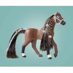 Univers Miniature - Habitation Miniature - Garage Miniature PLAYMOBIL 71355 Zoe & Blaze avec parcours d'obstacles. Horses of Waterfall. 67 pieces. Des 5 ans