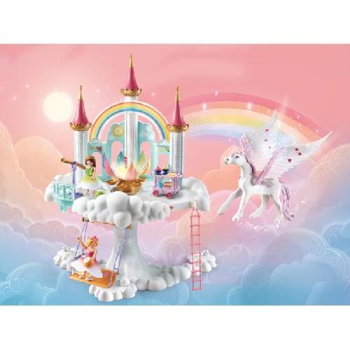 Univers Miniature - Habitation Miniature - Garage Miniature PLAYMOBIL 71359 Tourelle enchantée. Princess Magic. Fleur magique veilleuse. 114 pieces. Des 4 ans