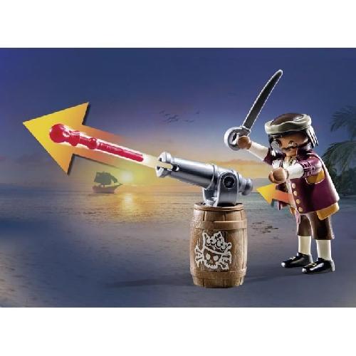 Univers Miniature - Habitation Miniature - Garage Miniature PLAYMOBIL 71420 Pirate avec tresor. Les Pirates. Monstre homme serpent. 55 pieces. Des 4 ans