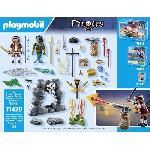 Univers Miniature - Habitation Miniature - Garage Miniature PLAYMOBIL 71420 Pirate avec tresor. Les Pirates. Monstre homme serpent. 55 pieces. Des 4 ans