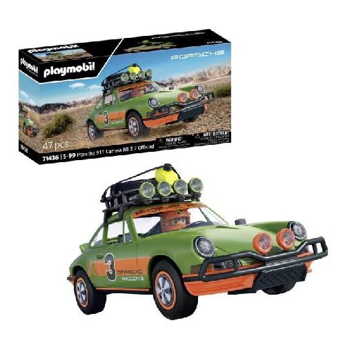 Univers Miniature - Habitation Miniature - Garage Miniature PLAYMOBIL 71436 Porsche 911 Carrera RS 2.7 Offroad Edition. Classic cars. Adulte. Voiture de collection