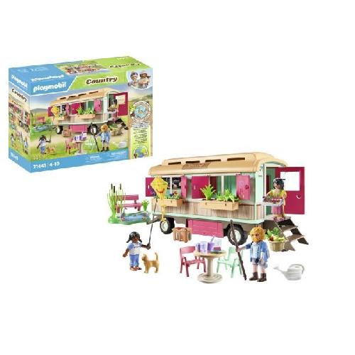 Univers Miniature - Habitation Miniature - Garage Miniature PLAYMOBIL 71441 Roulotte café boutique. Country La vie a la ferme. Des 4 ans