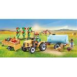 Univers Miniature - Habitation Miniature - Garage Miniature PLAYMOBIL 71442 Fermier avec tracteur et citerne - Country - Des 4 ans