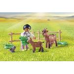 Univers Miniature - Habitation Miniature - Garage Miniature PLAYMOBIL 71442 Fermier avec tracteur et citerne - Country - Des 4 ans