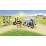 Univers Miniature - Habitation Miniature - Garage Miniature PLAYMOBIL 71442 Fermier avec tracteur et citerne - Country - Des 4 ans