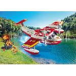 Univers Miniature - Habitation Miniature - Garage Miniature PLAYMOBIL 71463 Hydravion avec pompier - Action Heroes - Les pompiers - Des 4 ans