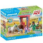 PLAYMOBIL 71471 Veterinaire avec animaux de la ferme