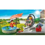 Univers Miniature - Habitation Miniature - Garage Miniature PLAYMOBIL 71476 StarterPack Maman et enfant avec fauteuil suspendu. My Life. 29 pieces. Des 4 ans