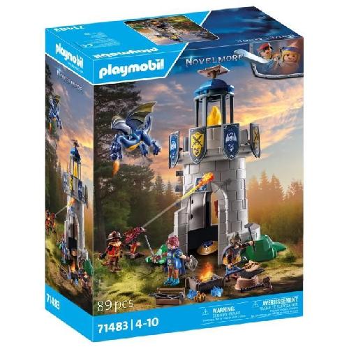 Univers Miniature - Habitation Miniature - Garage Miniature PLAYMOBIL 71483 Novelmore Tourelle des chevaliers de Novelmore avec dragon