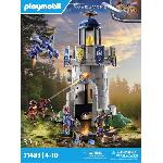 Univers Miniature - Habitation Miniature - Garage Miniature PLAYMOBIL 71483 Novelmore Tourelle des chevaliers de Novelmore avec dragon