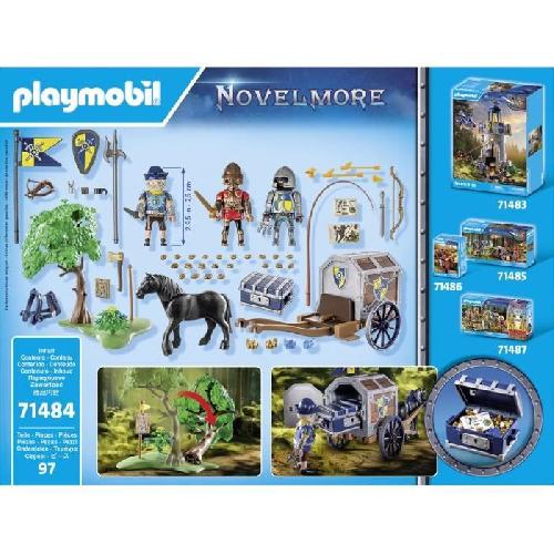 Univers Miniature - Habitation Miniature - Garage Miniature PLAYMOBIL 71484 Convoi de Novelmore avec bandit. Novelmore. Chevaliers et voleurs. Des 5 ans