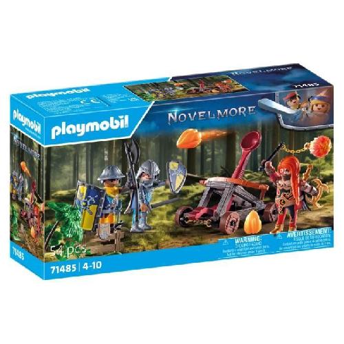 Univers Miniature - Habitation Miniature - Garage Miniature PLAYMOBIL 71485 Chevaliers et catapulte. Les chevaliers Novelmore. 54 pieces. Des 4 ans