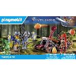 Univers Miniature - Habitation Miniature - Garage Miniature PLAYMOBIL 71485 Chevaliers et catapulte. Les chevaliers Novelmore. 54 pieces. Des 4 ans