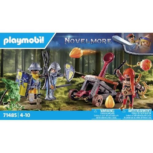 Univers Miniature - Habitation Miniature - Garage Miniature PLAYMOBIL 71485 Chevaliers et catapulte. Les chevaliers Novelmore. 54 pieces. Des 4 ans