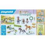 Univers Miniature - Habitation Miniature - Garage Miniature PLAYMOBIL 71495 Cavaliers poneys et saut d'obstacles