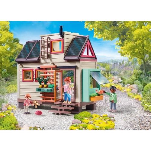 Univers Miniature - Habitation Miniature - Garage Miniature Playmobil 71509 Tiny House. La Petite Maison. My Life. Des 4 ans