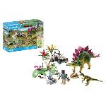 Univers Miniature - Habitation Miniature - Garage Miniature PLAYMOBIL 71523 Campement des explorateurs dinosaures