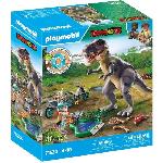 PLAYMOBIL 71524 Explorateur avec moto et tyrannosaure