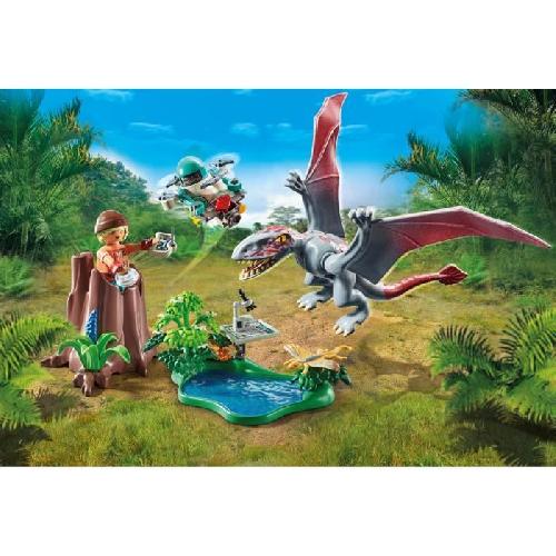 Univers Miniature - Habitation Miniature - Garage Miniature PLAYMOBIL 71525 Drone d'observation avec dimorphodon