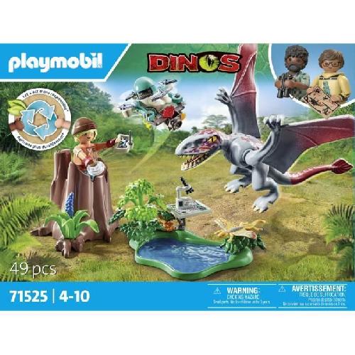 Univers Miniature - Habitation Miniature - Garage Miniature PLAYMOBIL 71525 Drone d'observation avec dimorphodon