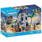 PLAYMOBIL 71531 Ile au tresor pirate et monstre marin - Les pirates