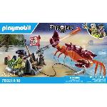 Univers Miniature - Habitation Miniature - Garage Miniature PLAYMOBIL 71532 Pirate et crabe géant. Les Pirates. 26 pieces. Des 4 ans