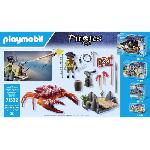 Univers Miniature - Habitation Miniature - Garage Miniature PLAYMOBIL 71532 Pirate et crabe géant. Les Pirates. 26 pieces. Des 4 ans