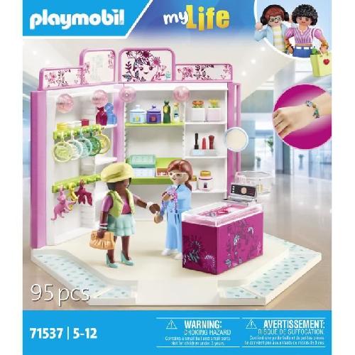 Univers Miniature - Habitation Miniature - Garage Miniature PLAYMOBIL 71537 Boutique d'accessoires. My Life. 95 pieces. Des 5 ans