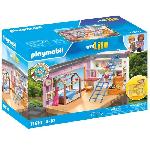 Figurine Miniature - Personnage Miniature PLAYMOBIL 71610 Chambre d'enfant avec lit cabane. My Life Maison d'architecture. 97 pieces. Des 4 ans