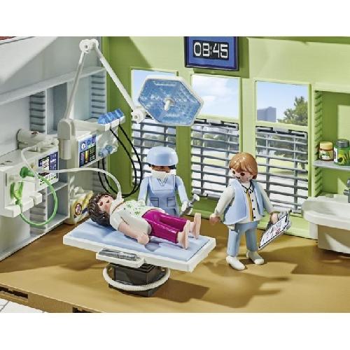 Figurine Miniature - Personnage Miniature PLAYMOBIL 71615 Hôpital aménagé. Action Heroes. L'hôpital. 165 pieces. Des 4 ans