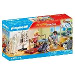 Figurine Miniature - Personnage Miniature PLAYMOBIL 71617 Atelier de kinésithérapie. L'hôpital. Action Heroes. 69 pieces. Des 4 ans