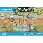 Figurine Miniature - Personnage Miniature PLAYMOBIL 71624 Explorateurs avec animaux australiens. Wiltopia. 50 pieces. Des 4 ans