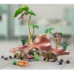 Figurine Miniature - Personnage Miniature PLAYMOBIL 71625 Terriers de wombats. Wiltopia. 47 pieces. Des 4 ans