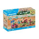 Figurine Miniature - Personnage Miniature PLAYMOBIL 71625 Terriers de wombats. Wiltopia. 47 pieces. Des 4 ans