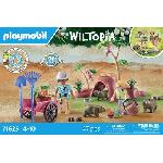 Figurine Miniature - Personnage Miniature PLAYMOBIL 71625 Terriers de wombats. Wiltopia. 47 pieces. Des 4 ans