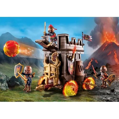 Figurine Miniature - Personnage Miniature PLAYMOBIL 71643 Char de combat avec canon des Burnham Raiders. Novelmore. 68 pieces. Des 4 ans