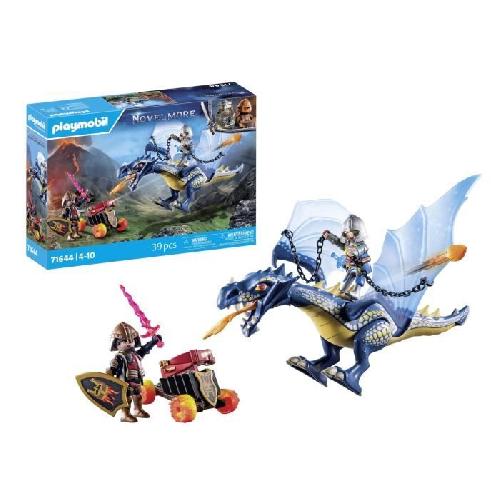 Figurine Miniature - Personnage Miniature PLAYMOBIL 71644 Combattants avec dragons et canon. Novelmore. Dragon. 39 pieces. Des 4 ans