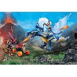 Figurine Miniature - Personnage Miniature PLAYMOBIL 71644 Combattants avec dragons et canon. Novelmore. Dragon. 39 pieces. Des 4 ans