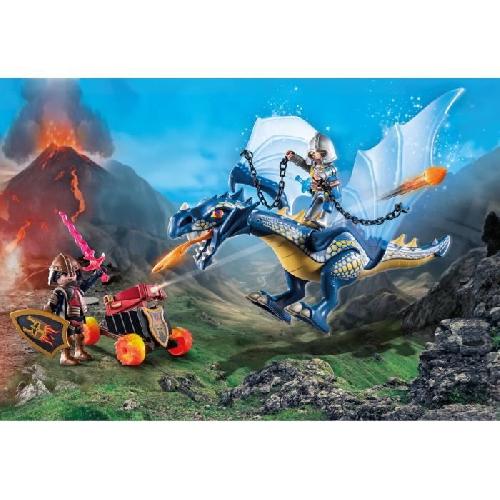 Figurine Miniature - Personnage Miniature PLAYMOBIL 71644 Combattants avec dragons et canon. Novelmore. Dragon. 39 pieces. Des 4 ans