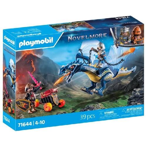 Figurine Miniature - Personnage Miniature PLAYMOBIL 71644 Combattants avec dragons et canon. Novelmore. Dragon. 39 pieces. Des 4 ans