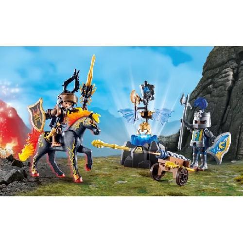 Figurine Miniature - Personnage Miniature PLAYMOBIL 71645 Duel de chevaliers. Les chevaliers Novelmore. 41 pieces. Des 4 ans