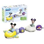 PLAYMOBIL 71697 Train des nuages de Mickey et Minnie - Disney - Comprend Minnie. Mickey et un avion-train-nuage - Des 1 an