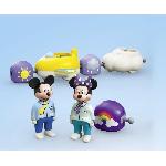 Univers Miniature - Habitation Miniature - Garage Miniature PLAYMOBIL 71697 Train des nuages de Mickey et Minnie - Disney - Comprend Minnie. Mickey et un avion-train-nuage - Des 1 an