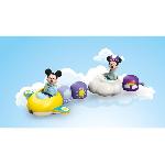 Univers Miniature - Habitation Miniature - Garage Miniature PLAYMOBIL 71697 Train des nuages de Mickey et Minnie - Disney - Comprend Minnie. Mickey et un avion-train-nuage - Des 1 an