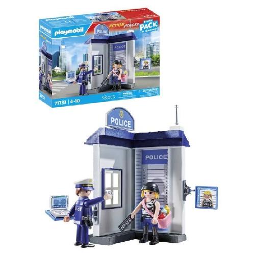 Univers Miniature - Habitation Miniature - Garage Miniature PLAYMOBIL 71733 Salle d'interrogatoire de police