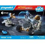 Univers Miniature - Habitation Miniature - Garage Miniature PLAYMOBIL 71734 Mission d'analyse de roches & astronaute